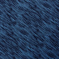 Midnight Blue-Black Chambray Pocket Square Fabric