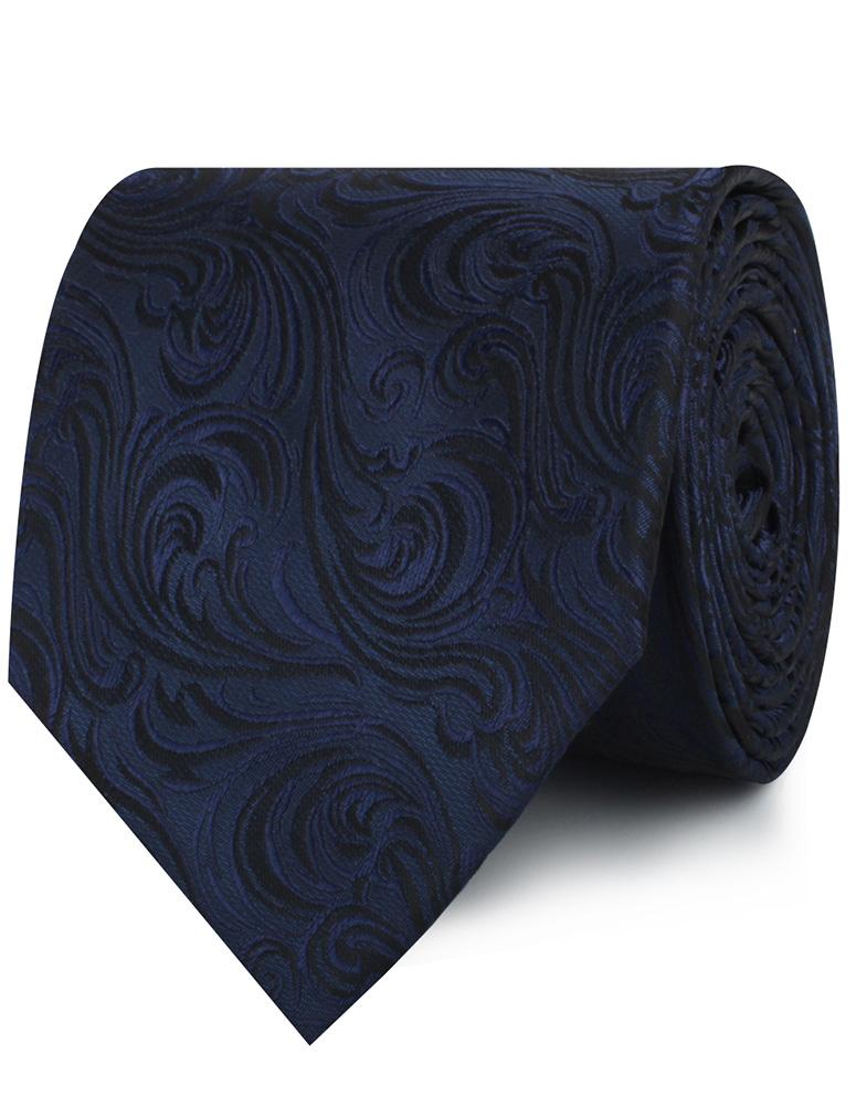 Midnight Blue Khamsin Neckties