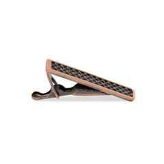 Mini Antique Copper Crocetti Mesh Tie Bars