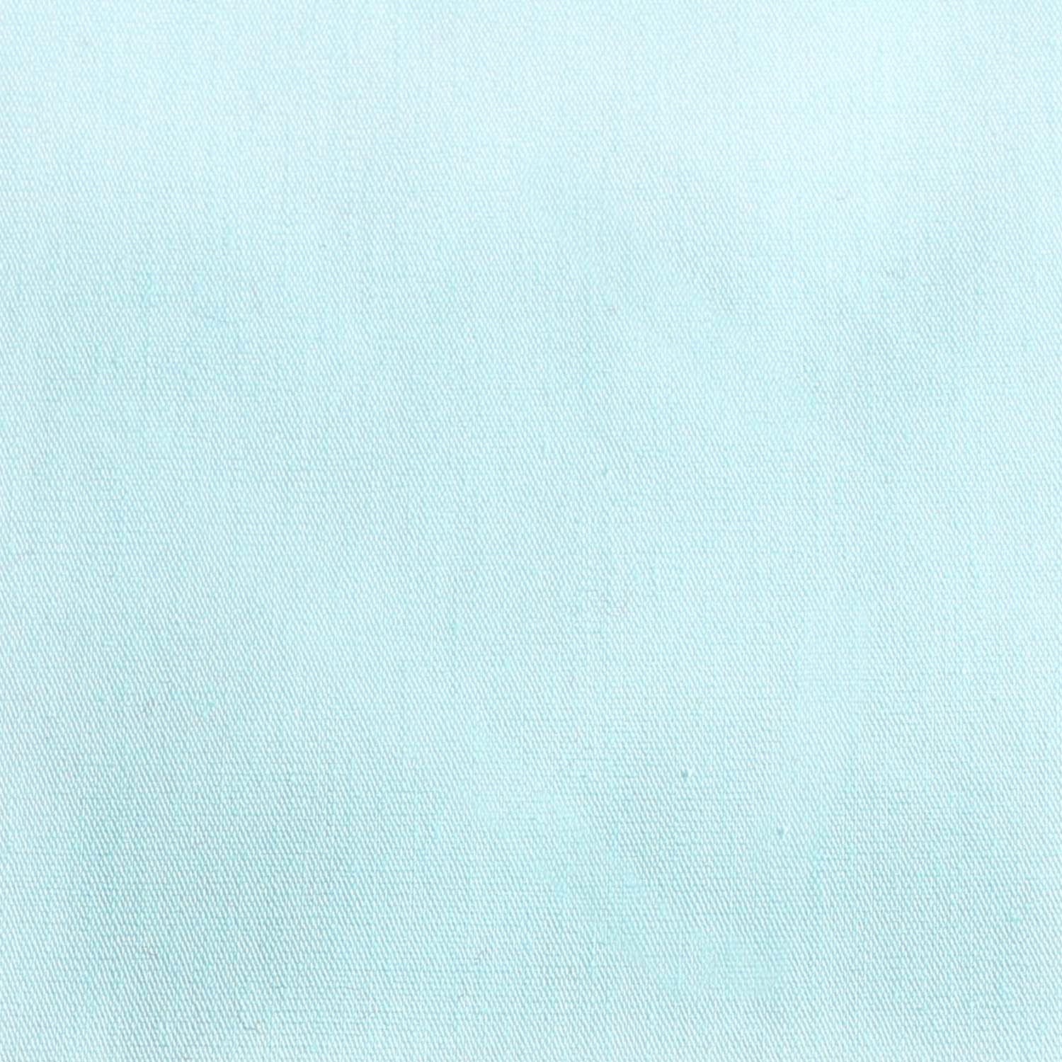 Mint Blue Cotton Fabric Pocket Square C157