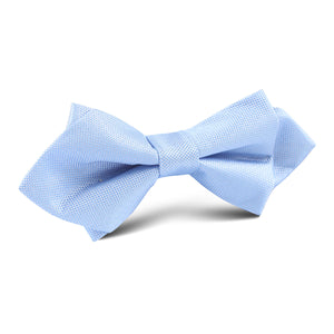 Mint Blue Diamond Bow Tie