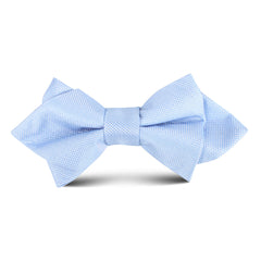 Mint Blue Kids Diamond Bow Tie
