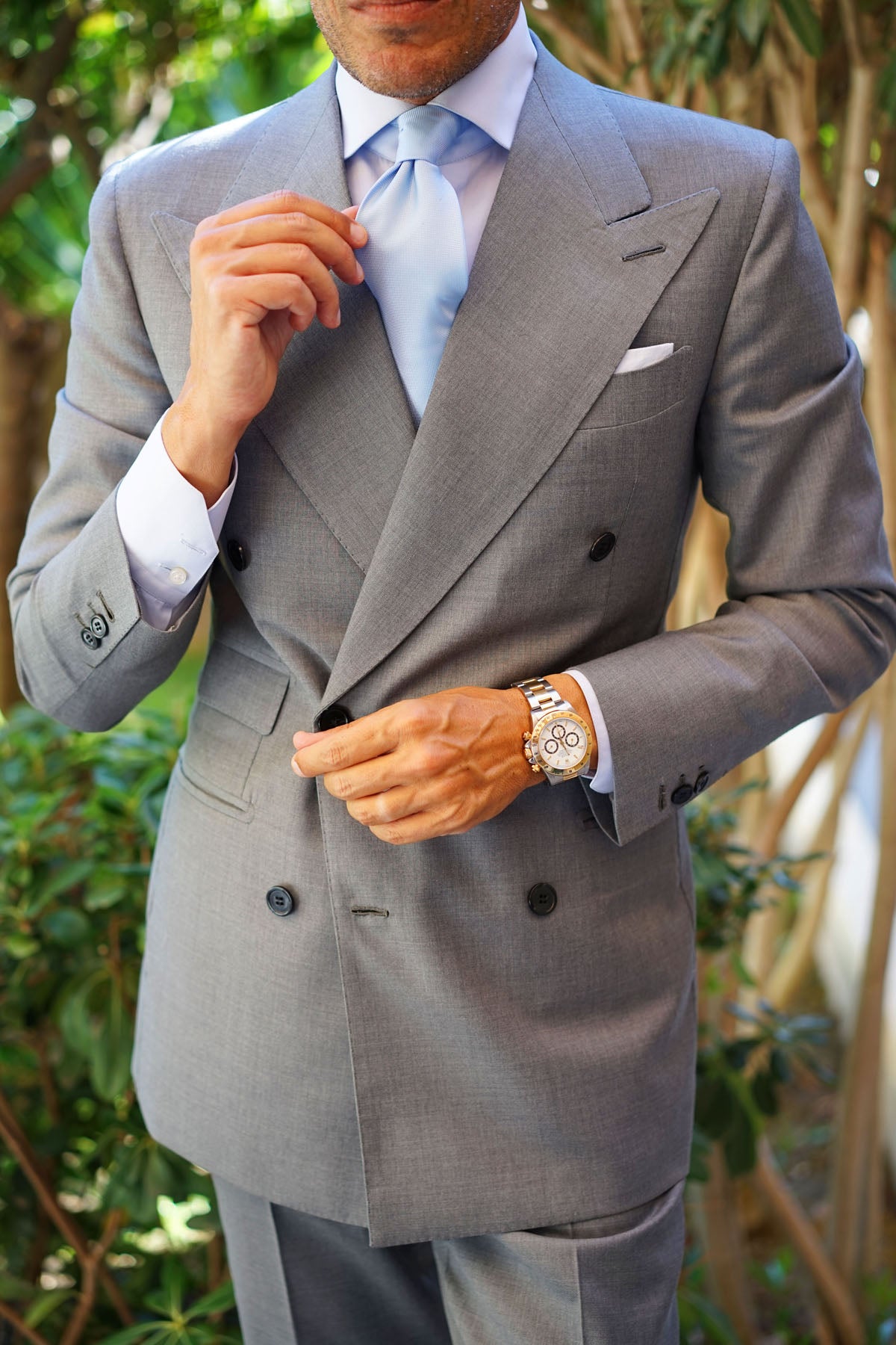 Mint Blue Necktie Satin Tie Wedding Ties for Groomsmen Australia OTAA