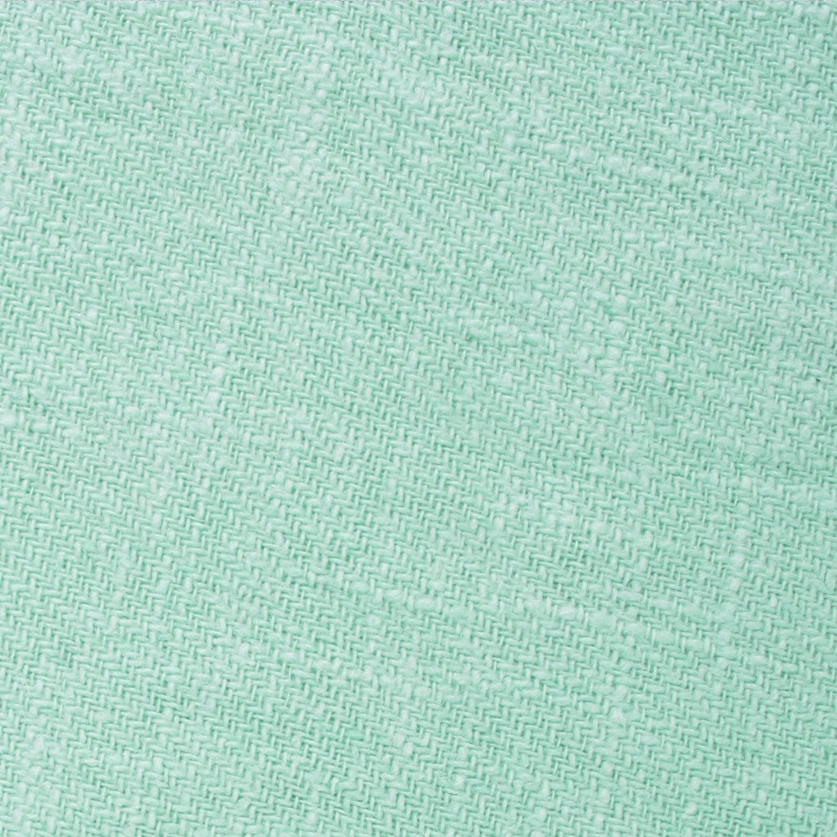 Mint Blush Green Chevron Linen Necktie Fabric