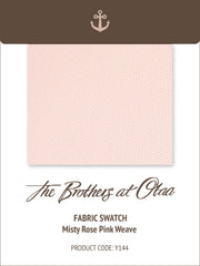 Misty Rose Pink Weave Y144 Fabric Swatch
