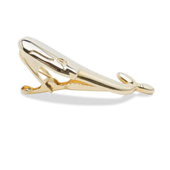 Moby Dick Gold Whale Tie Bars