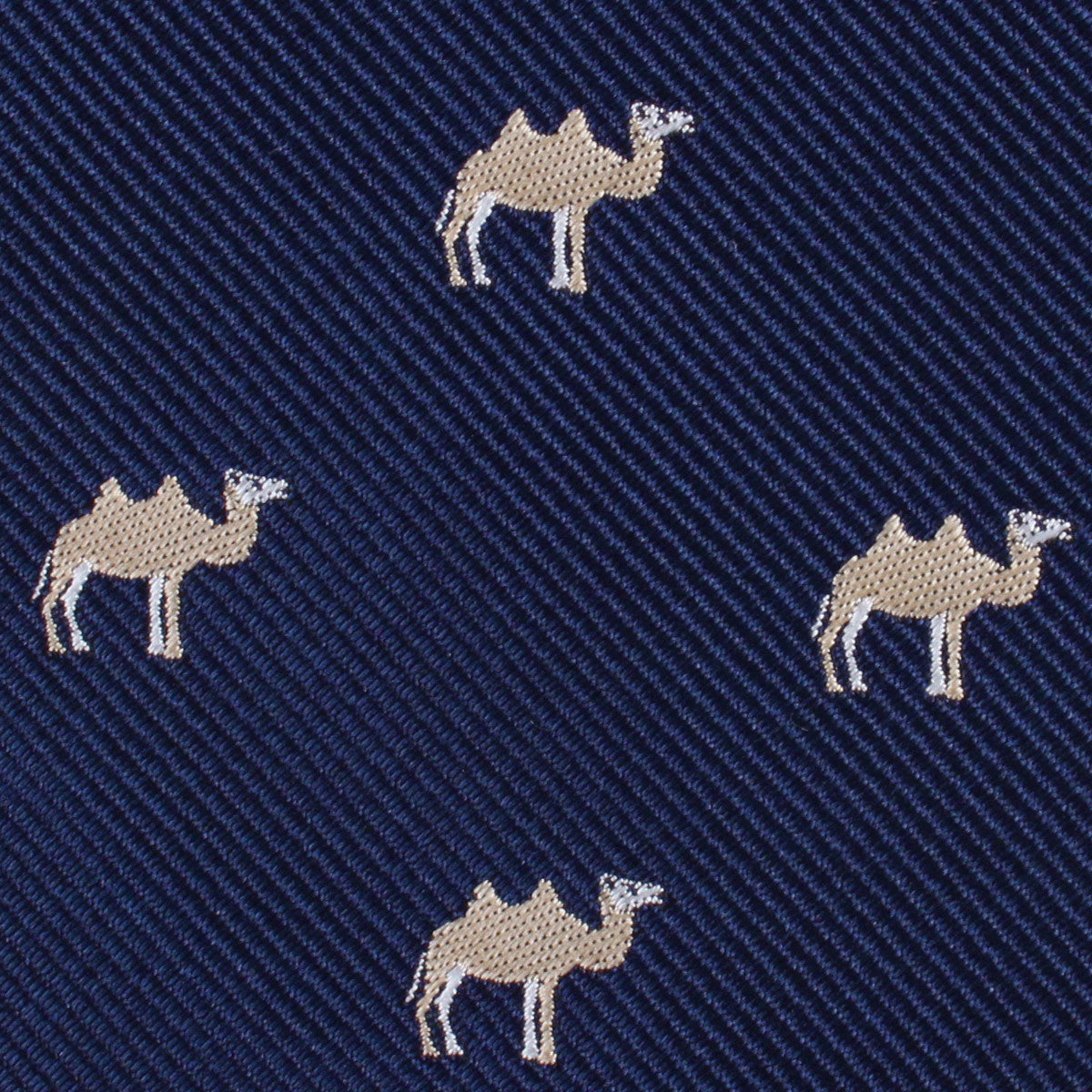 Mongolian Camel Fabric Skinny Tie