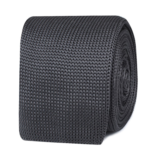 Monteverdi Grey Knitted Tie