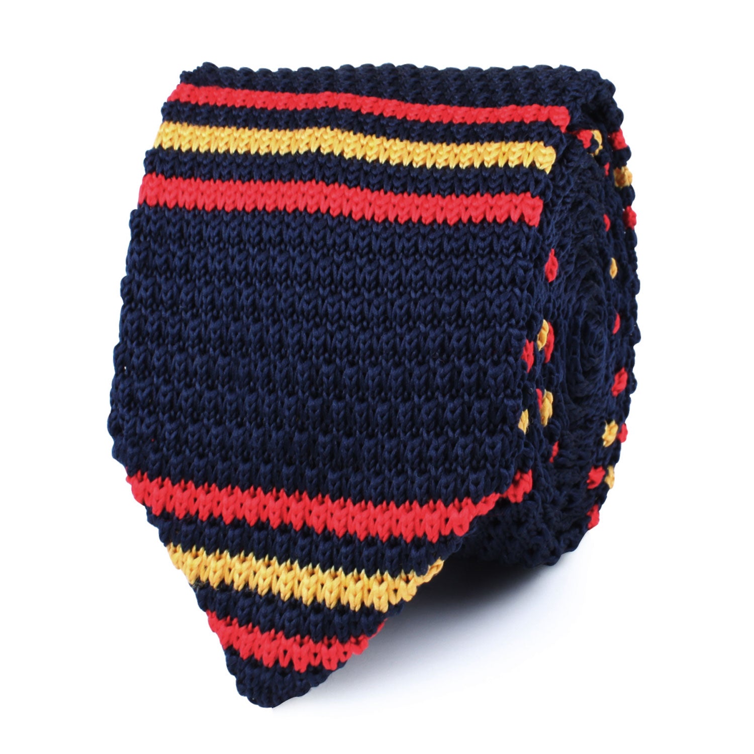 Moroccan Striped Knitted Tie