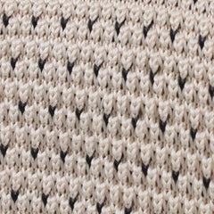 Mr White Knitted Tie Fabric