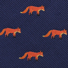 Mr Fox Fabric Pocket Square