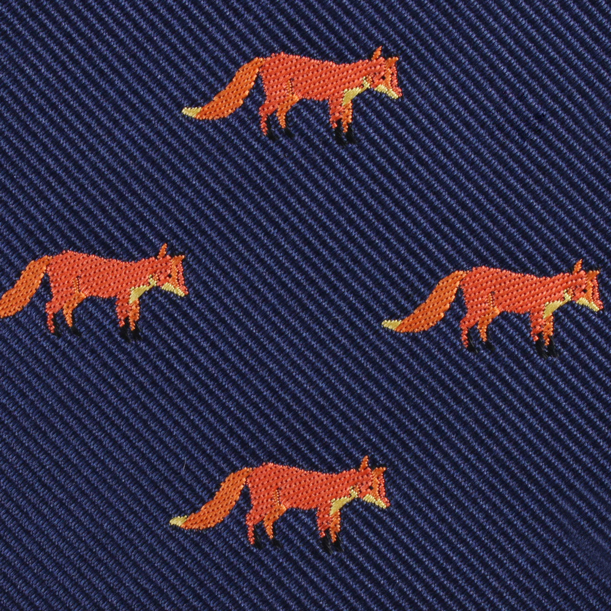 Mr Fox Fabric Self Bowtie