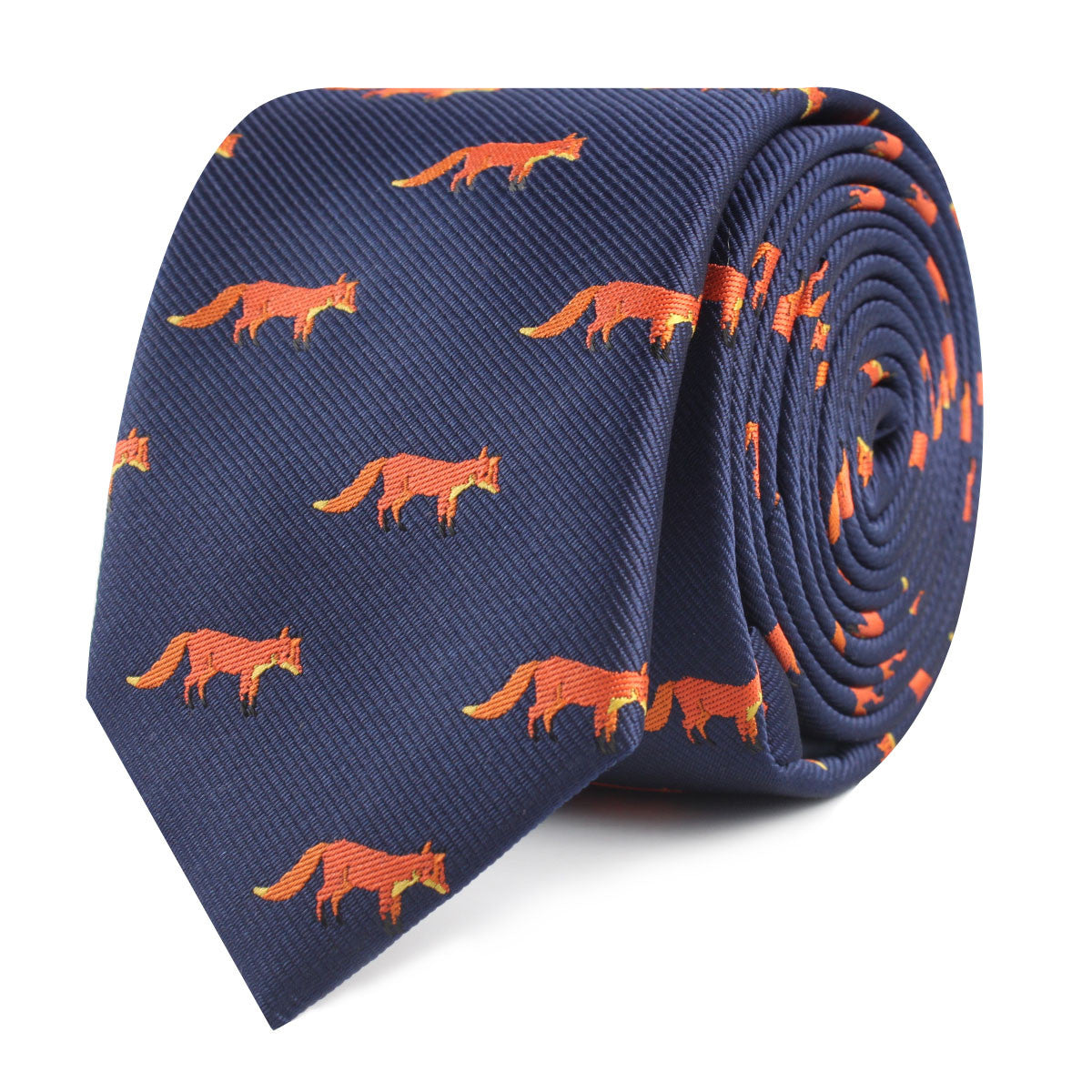 Mr Fox Slim Tie