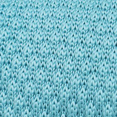 Butabi Sky Blue Knitted Tie Fabric