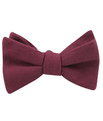 Mulberry Linen Self Tied Bow Tie