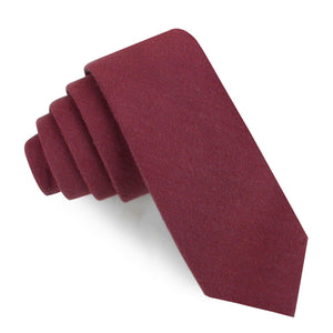 Mulberry Linen Skinny Tie