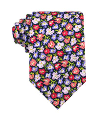 Murcia Purple Floral Necktie
