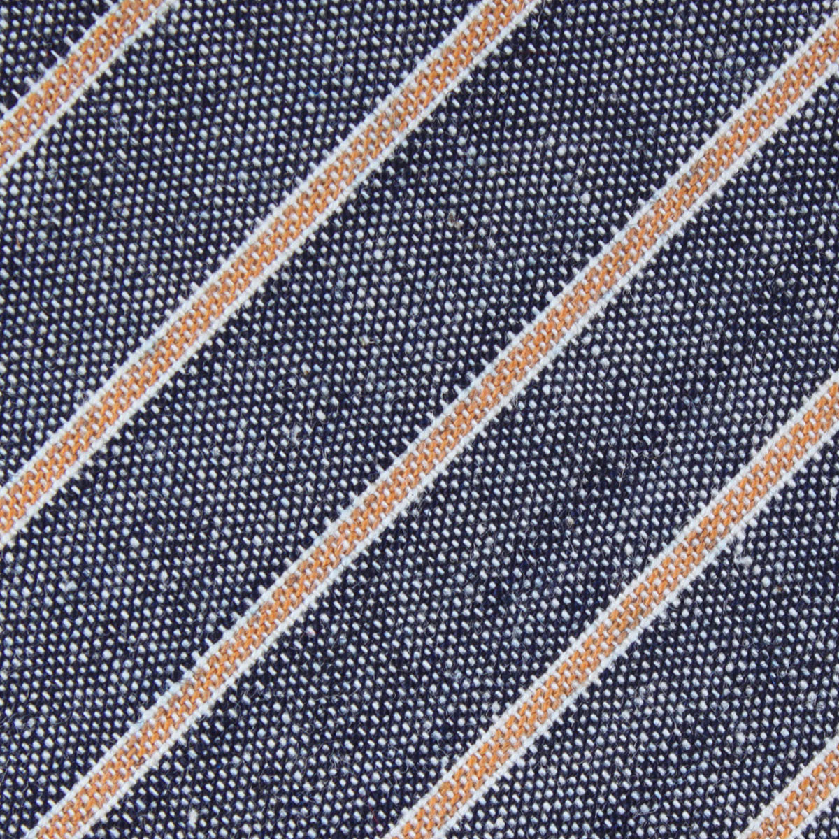 Mustard Pinstripe Fabric Kids Diamond Bow Tie