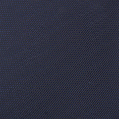 Navy Blue Oxford Stitch Self Bow Tie Fabric