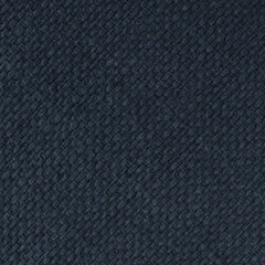 Navy Blue Basket Weave Linen Bow Tie Fabric