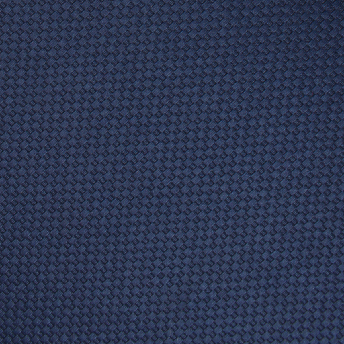 Navy Blue Basket Weave Necktie Fabric
