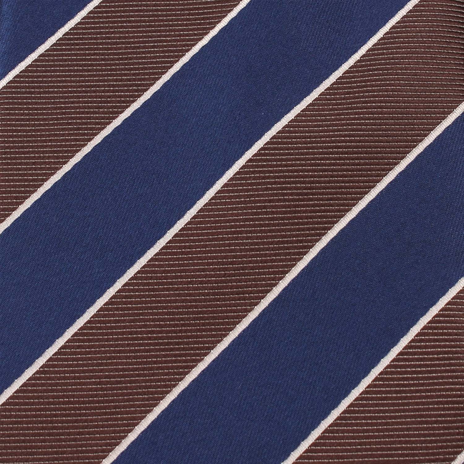 Navy Blue Black White Diagonal Fabric Skinny Tie X223