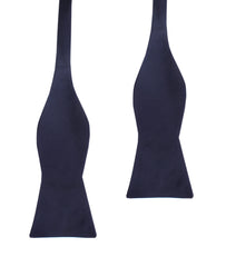 Navy Blue Bow Tie Untied X008 OTAA