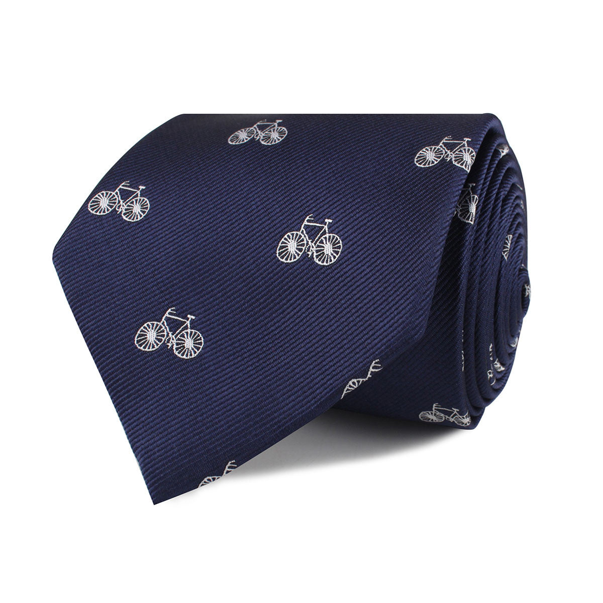 Navy Blue French Bicycle Necktie
