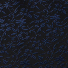 Navy Blue Liberty Floral Pocket Square Fabric