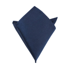 Navy Blue Pocket Square
