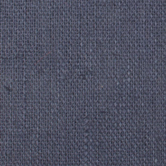 Navy Blue Slub Linen Fabric OTAA Self Tie Bow Ties