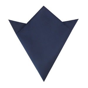 Navy Blue Weave Pocket Square