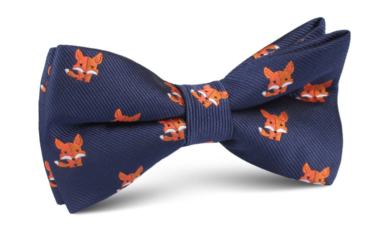 North American Kit Fox Bow Tie