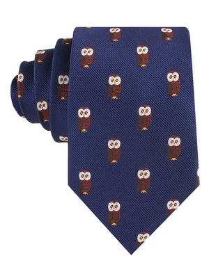 Northern Brown Owl Tie