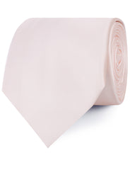 Nude Pink Satin Neckties