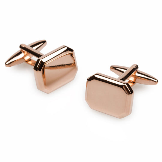 Octavia Rose Gold Cufflinks