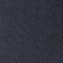 Öland Navy Blue Linen Skinny Tie Fabric