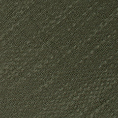 Olive Green Coarse Linen Skinny Tie Fabric