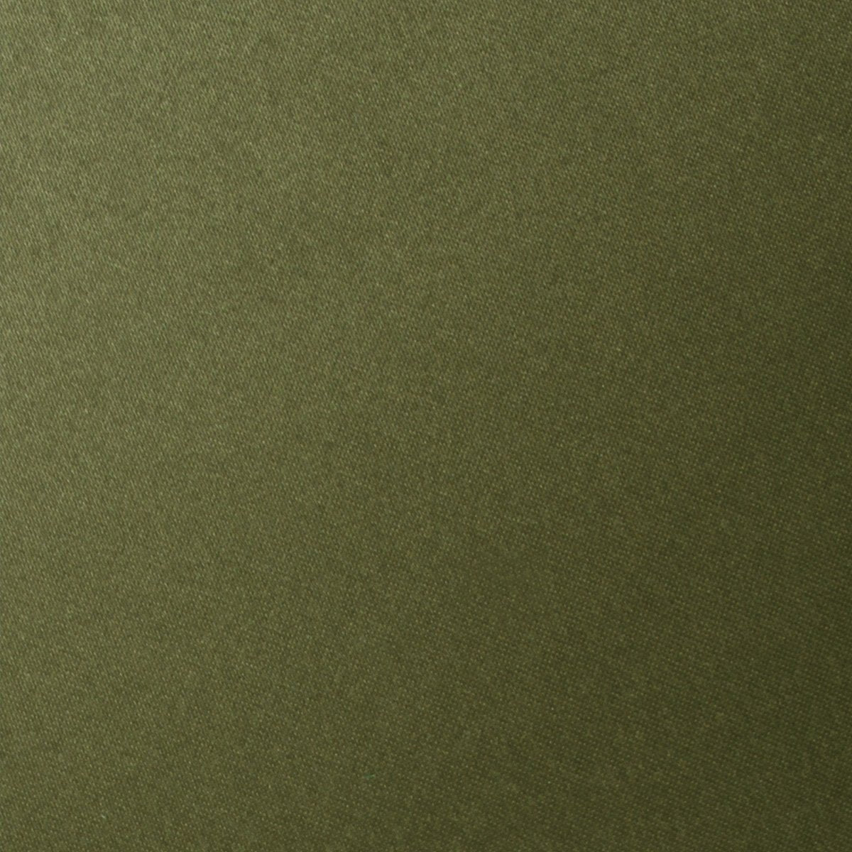 Olive Green Satin Fabric Swatch