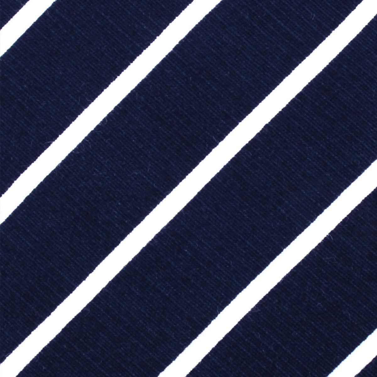 Oxford Blue Pencil Striped Linen Pocket Square Fabric