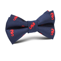Pacific Seahorse Kids Bow Tie