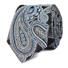 Paisley Blue - Skinny Tie OTAA roll