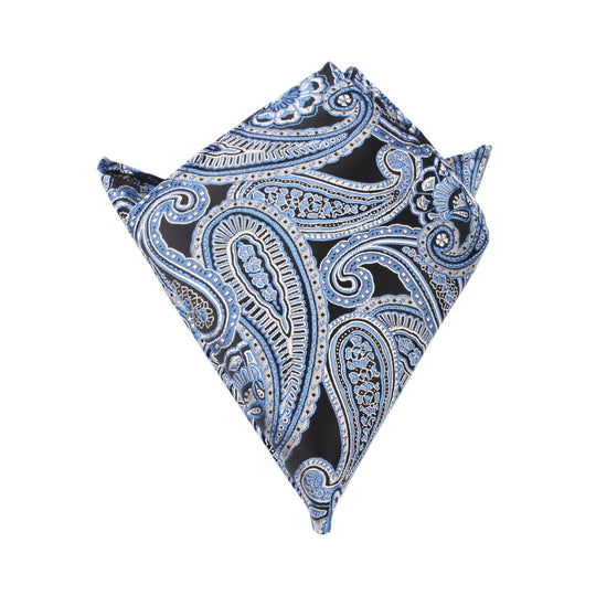 Paisley Blue - Pocket Square