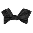 Paisley Midnight Black Self Tie Diamond Tip Bow Tie 3