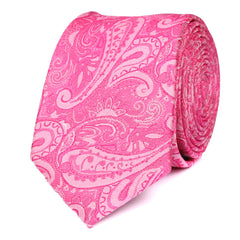 Paisley Pink - Skinny Tie OTAA roll