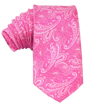 Paisley Pink Tie