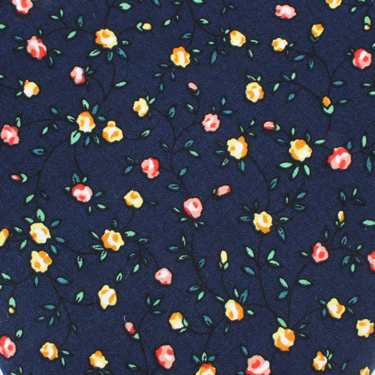 Paris Floral Pocket Square Fabric
