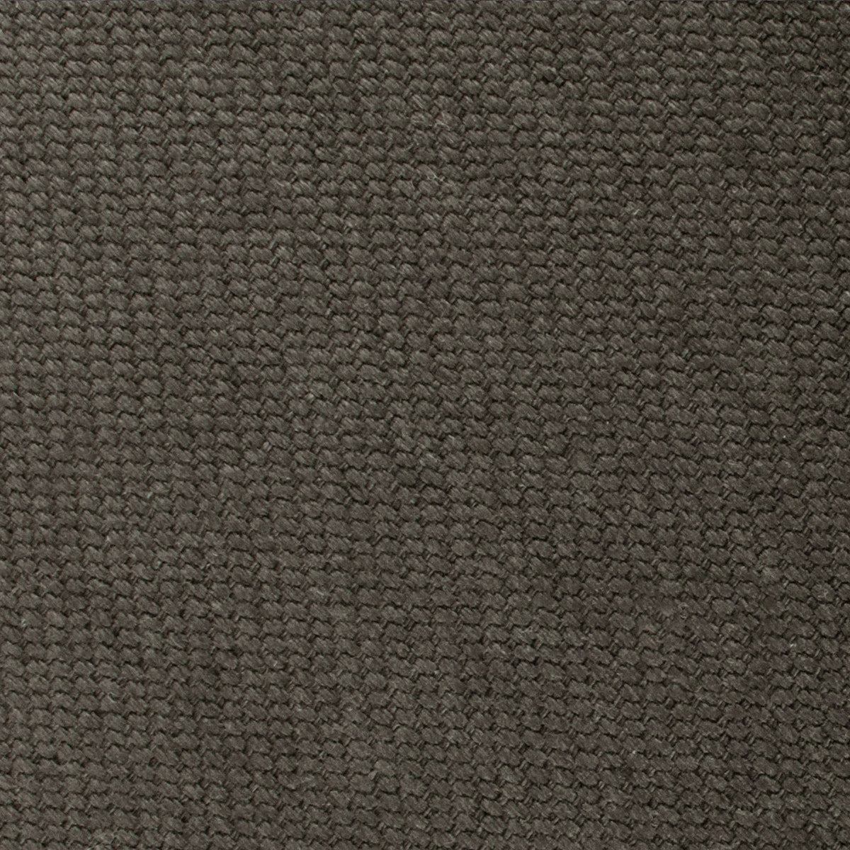 Paros Charcoal Linen Pocket Square Fabric