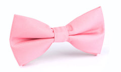 Pastel Pink Bow Tie