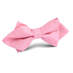Pastel Pink Diamond Bow Tie